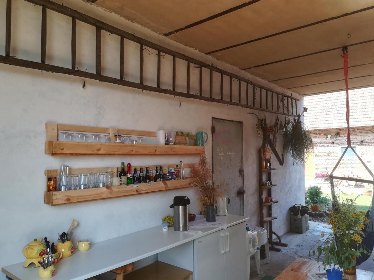 Ferienwohnung & Campingplatz Vor Dem Berg Heideblick Zewnętrze zdjęcie